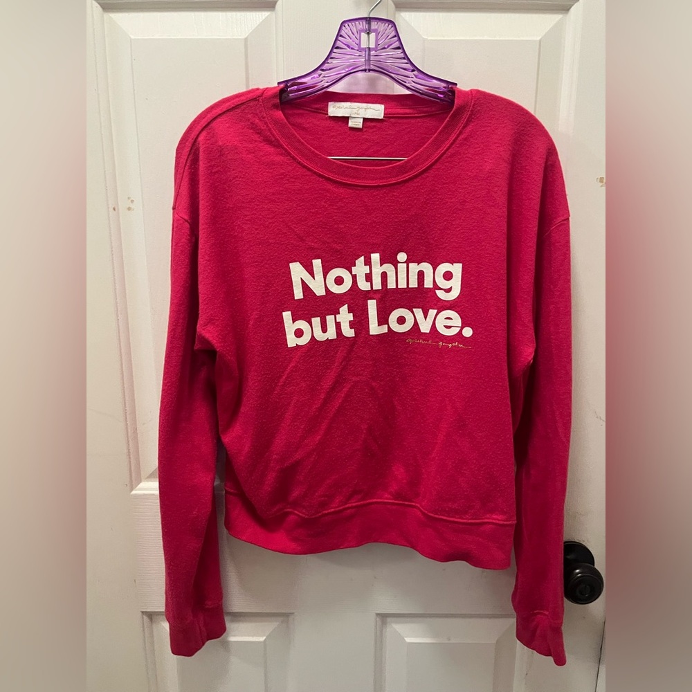 🙏🏾 EUC Spiritual Gangster “Nothing but Love.” Pullover - Sz Large